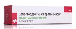 >Целестодерм-В с гарамицином мазь д/наружн. прим. 0.1%+0.1% 30 г №1