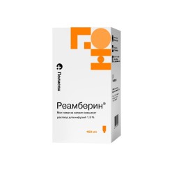 >Реамберин р-р д/инф. 1.5% 400 мл №1 бутылки