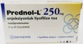 Преднол-Л, лиоф. д/р-ра для в/в и в/м введ. 250 мг №1 ампулы