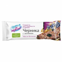 Мюсли батончик 30 г Худеем за неделю Черника с лютеином