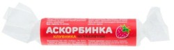 >Аскорбиновая кислота Планета Здоровья табл. 25 мг / 2.9 г №10 Аскорбинка с сахаром клубника крутка