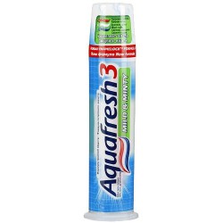 Зубная паста Aquafresh освежающе-мятная с помпой-дозатором 100 мл