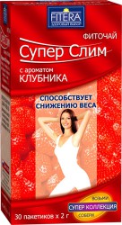 Фиточай Супер-слим клубника 30 шт. 2 г