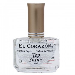 Средство для ногтей El Corazon Перфект нейлс топ шайн верхнее покрытие кристальный блеск 16 мл