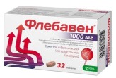 Флебавен, табл. п/о пленочной 1000 мг №32