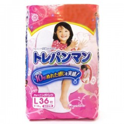 Подгузники-трусики для девочек 36 шт. Moony для приучения к горшку 9-14 кг