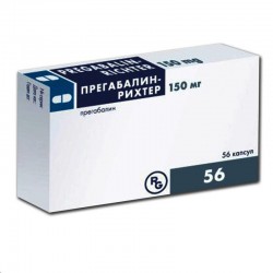 Прегабалин-Рихтер капс. 150 мг 56 шт.