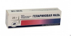 Гепариновая мазь мазь д/наружн. прим. 25 г 1 шт.