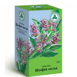 Шалфея листья Русский травник БАД сырье 50 г