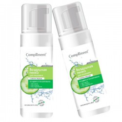 Пенка для умывания Compliment воздушная с соком огурца 160 мл