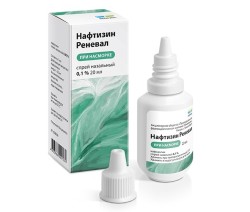 Нафтизин Реневал спрей наз. 0.1% 20 мл 1 шт.