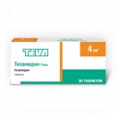 Тизанидин-Тева, табл. 4 мг №30