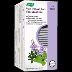 Чай Эвалар био при диабете 20 шт. ф/пак. 2 г