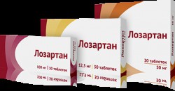 Лозартан табл. п/о пленочной 12.5 мг 30 шт.