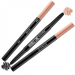 Карандаш для глаз Divage Дабл Лайн для глаз и губ двусторонний автоматический 03