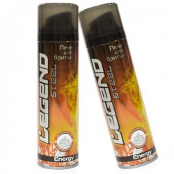 Пена для бритья Legend Steel энерджи 200 мл