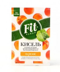 Кисель 30 г Fit Parad витаминизированный персик без сахара