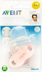 Соска-пустышка силиконовая, Avent (Авент) 1 шт арт. 86393 ортодонтическая 0-6 мес