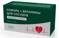 >Софора+витамины для сосудов капс. 0.395 г №30