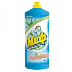 Средство для мытья посуды Миф Алоэ вера + глицерин 1 л