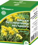 Бессмертника песчаного цветки, сырье 25 г 1 шт