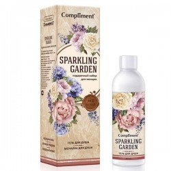 Набор подарочный Compliment Спарклинг Гарден №1361 гель для душа + мочалка 250 мл