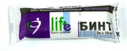 Бинт нестерильный Лайф р. 5мх10см