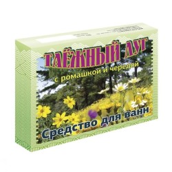 Средство для ванн Таежный луг (соль с травами)