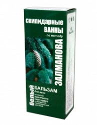 >Бальзам для ванн Скипидарные ванны по методу Залманова 250 мл белый