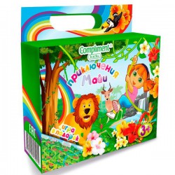 Набор подарочный Compliment Кидс Приключения Майи №143 шампунь 200 мл + гель для душа 200 мл