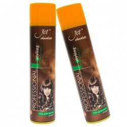 Лак для волос Jet Стайлинг шоколад 415см3/300 мл