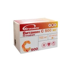 Витамин C 500 мг БАД 60 шт. капс. 700 мг
