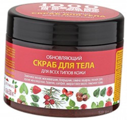 Скраб для тела 1000 трав обновляющий 300 мл