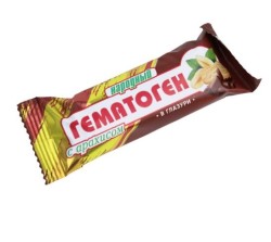 Гематоген Народный в глазури с арахисом 40 г