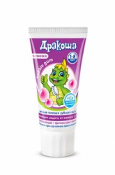 Зубная паста для детей Дракоша гелевая бабл гам 60 мл