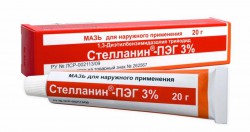 >Стелланин-ПЭГ мазь д/наружн. прим. 3% 20 г туба